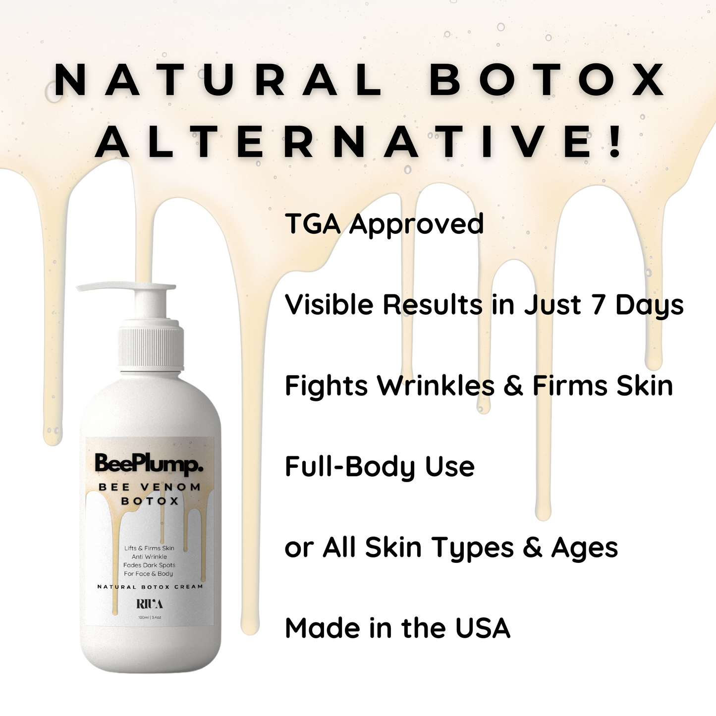BeePlump™ - Bee Venom Natural Botox Cream | Anti Wrinkle