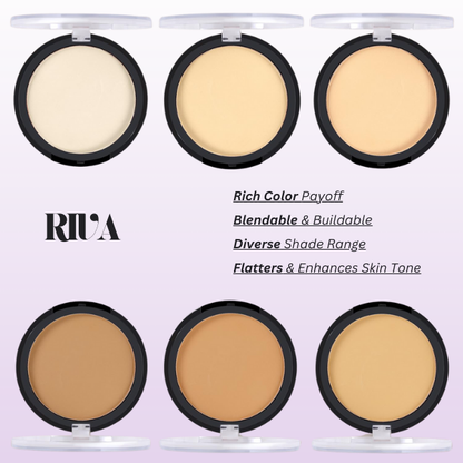 Nikhar® by Riva : 24h Matte Guard Oil-Control Puff Powder Pack of 2