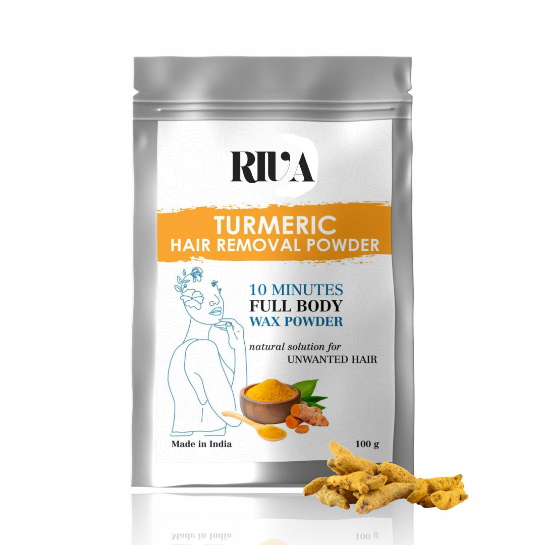 Halair® by Riva | Turmeric Herbal Facial & Body Wax | Painless