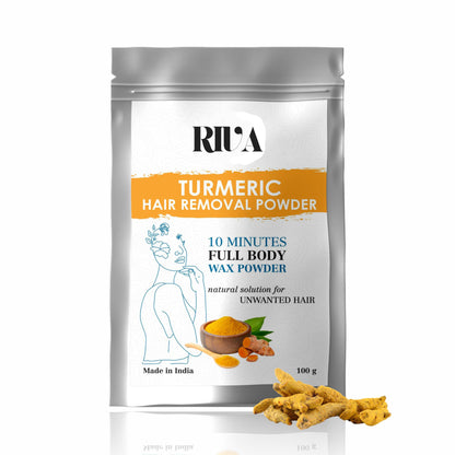 Halair® by Riva | Turmeric Herbal Facial & Body Wax | Painless