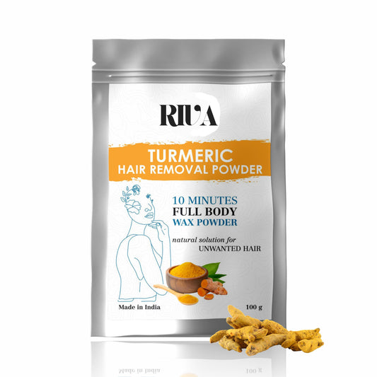 Halair® by Riva | Turmeric Herbal Facial & Body Wax | Painless